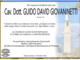 Cav. Dott. Guido David Giovaninetti dii anni 76