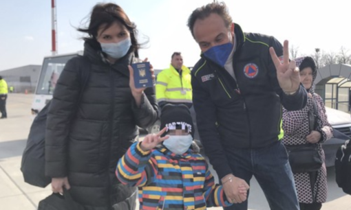 Dall’Ucraina al Piemonte: in salvo altri 9 piccoli pazienti oncologici FOTO E VIDEO