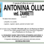 Antonina Ollio ved. Zambetti di anni 88