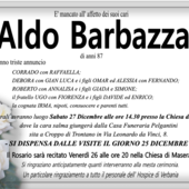 Aldo Barbazza 87 anni Aldo Barbazza 87 anni