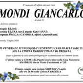 Simondi Giancarlo di anni 83 Simondi Giancarlo di anni 83