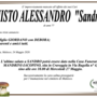 Onisto Alessandro "Sandro" di anni 77 Onisto Alessandro "Sandro" di anni 77