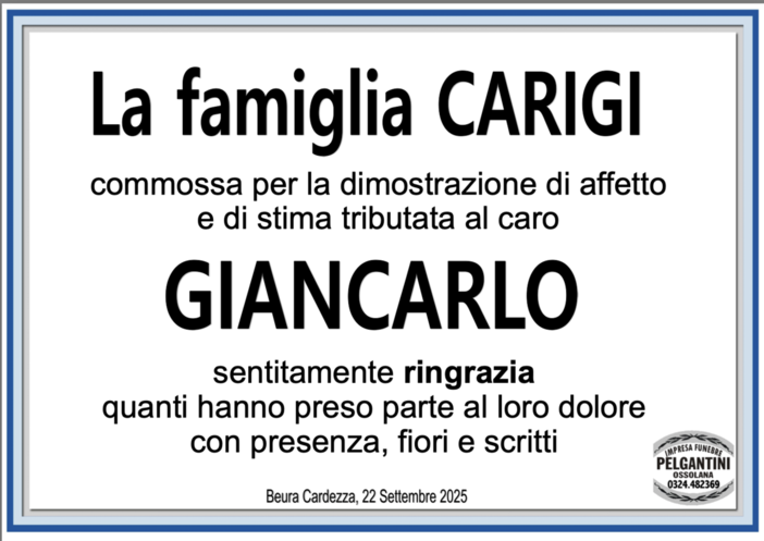 Ringraziamento