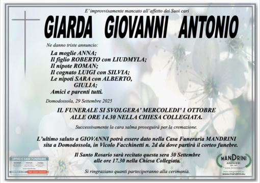 Giarda Giovanni Antonio