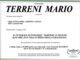 Terreni Mario di anni 84