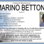 Marino Bettoni di anni 97