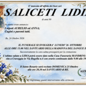 Saliceti Lidia di anni 90