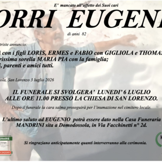 Borri Eugenio di anni 82