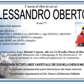 Alessandro Oberto di anni 73 Alessandro Oberto di anni 73