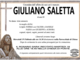 Giuliano Saletta di anni 89