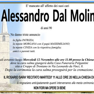 Alessandro Dal Molin di anni 90