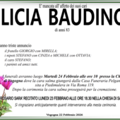 Licia Baudino di anni 83