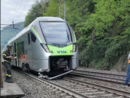 Treno delle BLS colpisce un masso a Preglia. Sul convoglio 150 passeggeri in attesa di essere trasbordati FOTO e VIDEO