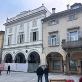 Teatro Galletti, tolti i ponteggi: la facciata restaurata torna a mostrarsi alla città Teatro Galletti, tolti i ponteggi: la facciata restaurata torna a mostrarsi alla città