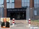 Il Tribunale di Verbania, nel riquadro il senatore Enrico Borghi