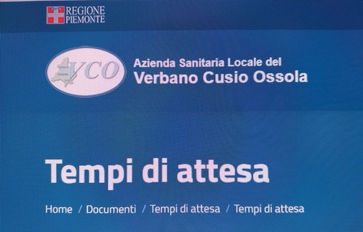 Asl  Vco, ancora tempi lunghi per molte visite ambulatoriali