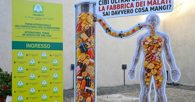 Cibi ultraformulati, Coldiretti Piemonte chiede all'Europa maggiori tutele per la salute