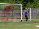 Foto: il gol su punizione di Palfini in Villa-Crodo