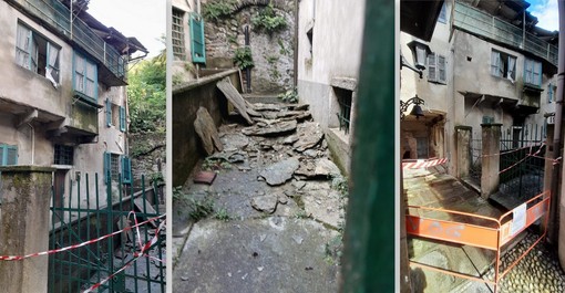Circolazione vietata in via Sopra le mura a Vogogna