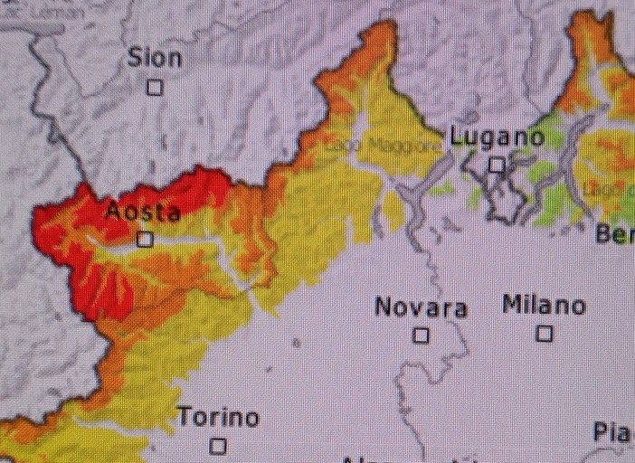 Aumenta il rischio valanghe in Ossola