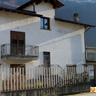 L'immobile nell'area industriale di Vogogna