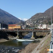 Il torrente Ovesca a Villadossola Il torrente Ovesca a Villadossola