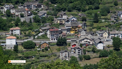 La frazione Boschetto di Villadossola, all'imbocco della Valle Antrona