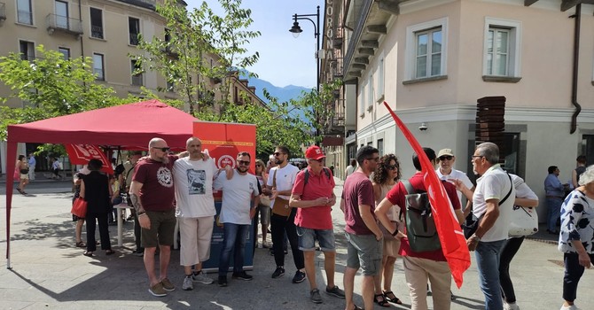 Sanità pubblica, raccolta firme della Cgil a Domodossola
