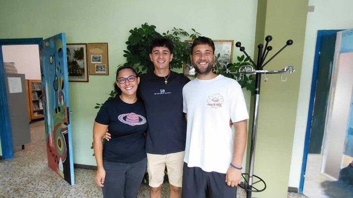 Cristina De Luca, Marco Borgotti e Mattia Massaccesi Cristina De Luca, Marco Borgotti e Mattia Massaccesi