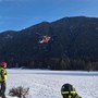 Escursionista in difficoltà in Val Vigezzo, soccorso con l’elicottero dei vigili del fuoco Escursionista in difficoltà in Val Vigezzo, soccorso con l’elicottero dei vigili del fuoco