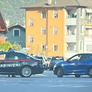 L'intervento dei Carabinieri nel rione Cappuccina martedì pomeriggio