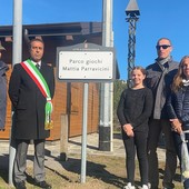 Domodossola, il parco giochi di Gabi Valle intitolato al piccolo Mattia Parravicini  VIDEO