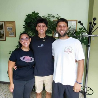 Cristina De Luca, Marco Borgotti e Mattia Massaccesi