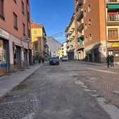 Domodossola, via Binda e piazza Cortesia riaperte al traffico Domodossola, via Binda e piazza Cortesia riaperte al traffico