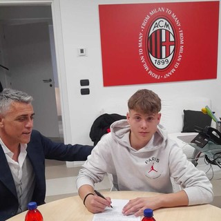 Il giovane Matteo Morellini firma contratto pluriennale con il Milan