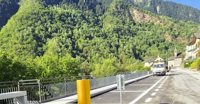 Borgomezzavalle ha un  nuovo parcheggio a San Rocco