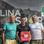 Villadossola, benefattrice anonima dona un defibrillatore alla Collinetta dello Sport Villadossola, benefattrice anonima dona un defibrillatore alla Collinetta dello Sport