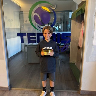 Tennis, Federico Spadone brilla al torneo Under 10 di Biella