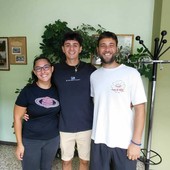 Cristina De Luca, Marco Borgotti e Mattia Massaccesi Cristina De Luca, Marco Borgotti e Mattia Massaccesi