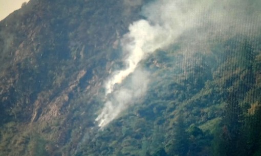 Incendi ad Antrona, Borsotti: "Presidio fisso per monitorare la situazione" Incendi ad Antrona, Borsotti: "Presidio fisso per monitorare la situazione"