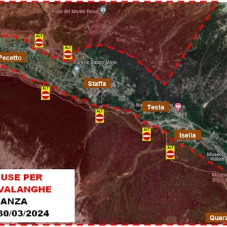 Pericolo valanghe in Valle Anzasca,  emessa ordinanza di evacuazione di impiantisti e rifugisti al Belvedere