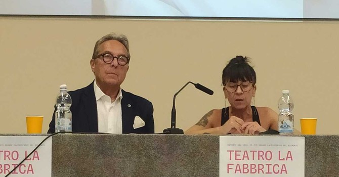 Bruno Toscani e Nadia Macis