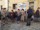In piazza mercato vecchie auto e vestiti d'epoca per le riprese del film di Giorgio Diritti In piazza mercato vecchie auto e vestiti d'epoca per le riprese del film di Giorgio Diritti