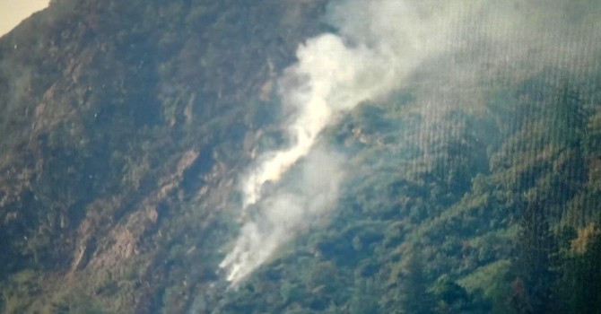 Incendi ad Antrona, Borsotti: "Presidio fisso per monitorare la situazione"
