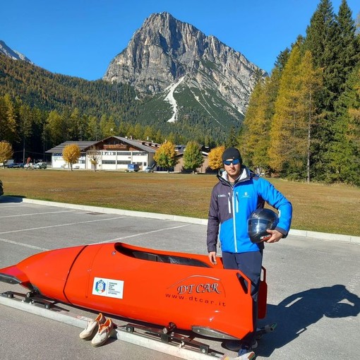 Marco Farina debutta alle Olimpiadi: l’ossolano apripista a Cortina VIDEO