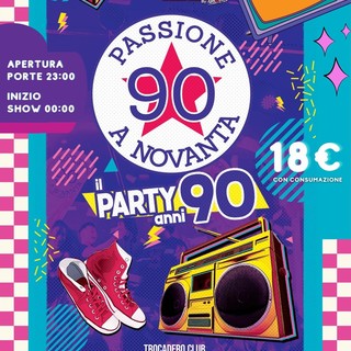 Al Trocadero si balla con le hit indimenticabili degli anni ’90