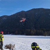 Escursionista in difficoltà in Val Vigezzo, soccorso con l’elicottero dei vigili del fuoco