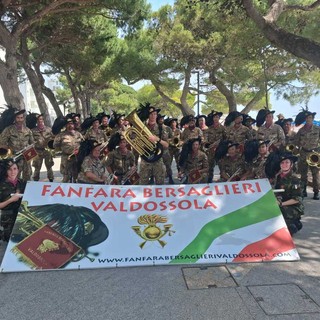 La Fanfara Bersaglieri Valdossola protagonista in Friuli VIDEO