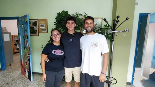 Cristina De Luca, Marco Borgotti e Mattia Massaccesi Cristina De Luca, Marco Borgotti e Mattia Massaccesi