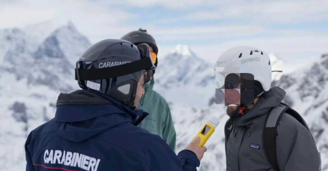 Velocità, alcol e droga: controlli dei Carabinieri sulle piste del Vco